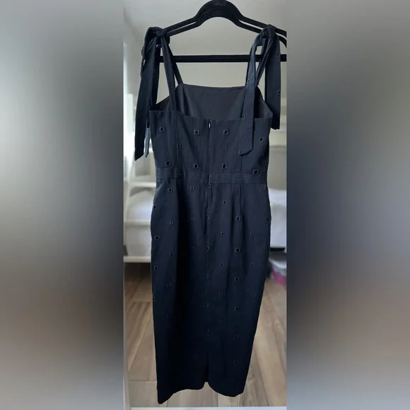 Hunter Bell Black Leighton Dress - Picture 4 of 16
